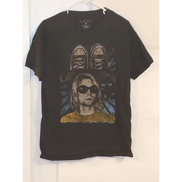 Spencer Gifts Kurt Cobain T-Shirt Rock Idol Memorabilia Reproduction Size M - Picture 2 of 7